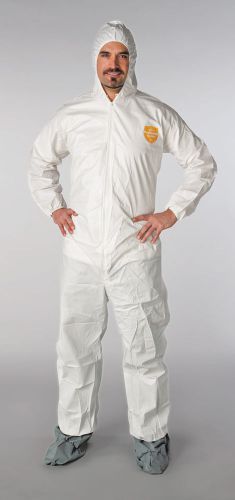 440046 dupont nexgen coverall suit with hood and boots xl case of 25 extra large for sale
