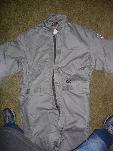 Walls FR Fire Resistant Coverall FRO15026GY Insulated APTV 34.3 HRC 3 Size 4XL