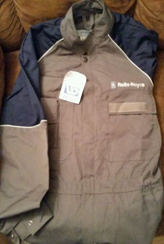 Mens Wenaas (Gray w/ Navy Blue) Coverall  Size 46