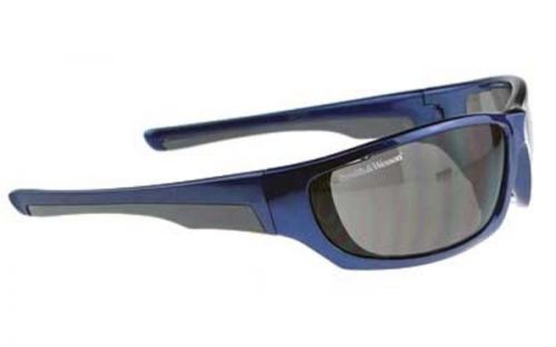 Radians SW101 S&amp;W Glasses Blue Aluminum Smoke 99.9% UV Protection SW101-20C