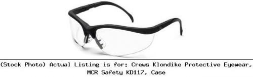 Crews Klondike Protective Eyewear, MCR Safety KD117, Case Safety Glasses