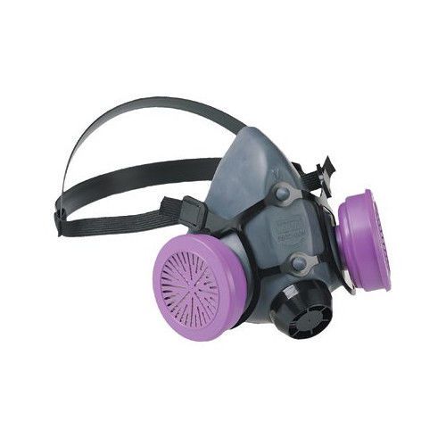 North safety 5500 series low maintenance half mask respirator for sale