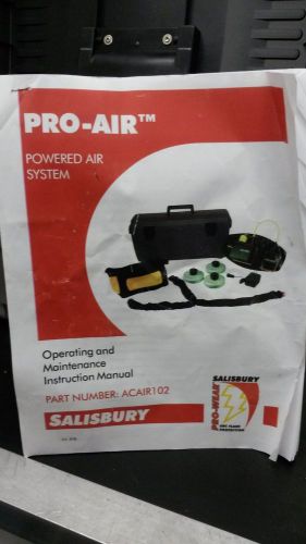 Salisbury acair102 pro-air powered air system br for sale