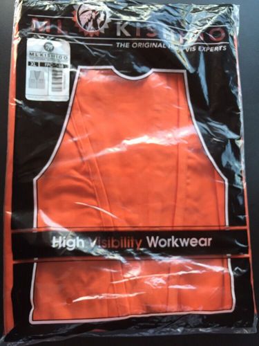 High Visibility Safety Vest Orange ML KISHIGO Size XL FPC -88 Original