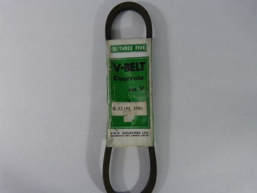 Three Five B32/5L-350 V-Belt for Washing Machine ! NEW !