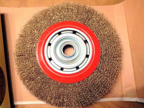 Pair of 12&#034; - 300mm - wire wheel brushes, grinder wheels for sale