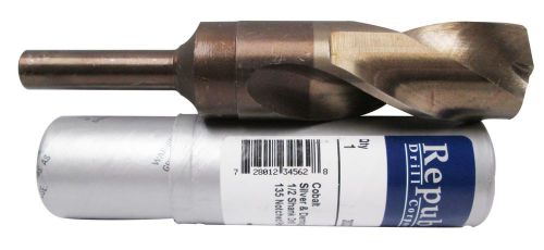 1-1/2&#034; Cobalt Steel Silver &amp; Deming -1/2&#034; Reduced Shank - Drill