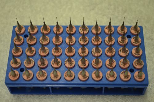 .0098&#034;....0.25mm....50 Micro Carbide Drill Bits....FREE SHIPPING