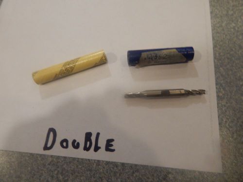 Double End Mill  6mm x 3/8&#034; x5/8&#034;  4 Flt