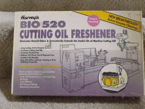 *NEW*NOS HARVEY&#039;S BIO 520 CUTTING OIL FRESHENER ACTIVE ENZYME CLEANING KIT