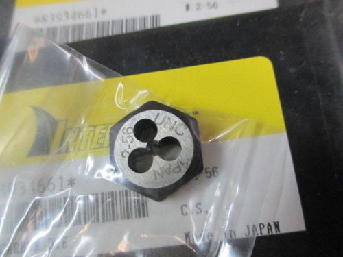 Lot of 11 new interstate hex rethreading dies thread size #2-56, hex size 19/32 for sale