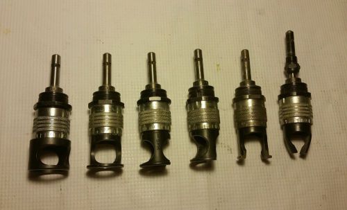 Lot of 6 zephyr hi speed microstop countersink quick chuck  aircraft tool for sale