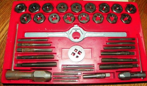 Vermont American 38 Piece Taps &amp; Die Kit Model 21770 usa made