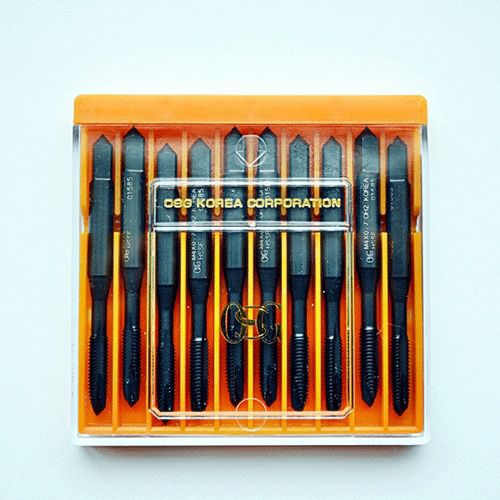 10ea m4 x 0.7 oh2 spiral point steam oxided tap hsse osg for sale