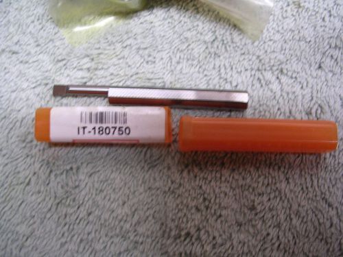 Micro 100 solid carbide internal threading bar it 180750 lot of 10 for sale