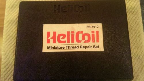 Miniature Helicoil thread repair kit 4912