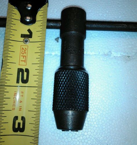 Vintage~L.S.S. TARRETT CO.~T HANDLE TAP WRENCH NO. 93B~LARGE CHUCK TOOL