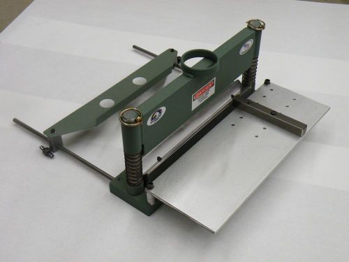 14&#034; Press Brake w/Front guide plate &amp; rear back stop - 20 ton capacity