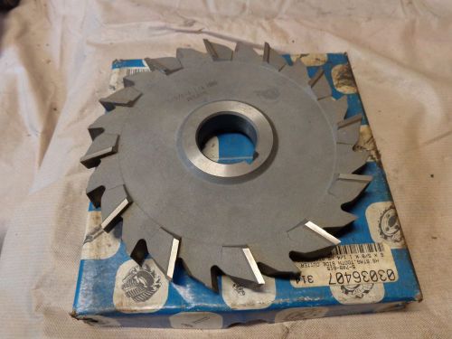 NEW STAGGARED TOOTH SIDE MILL CUTTER 6X5/8X1-1/4 POLAND HSS
