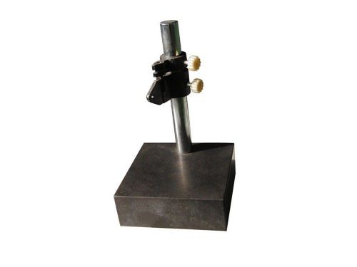 Granite comparator stand fine adjustment 6x6x2 base new for sale