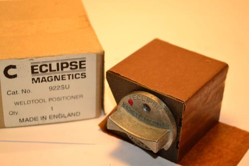 NOS Eclipse Magnetic WELDTOOL Welding V-BLOCK POSITIONER Model 922SU $357 #032C