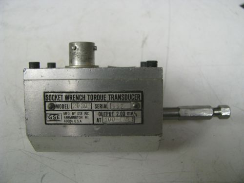 GSE Socket Wrench Torque Transducer 100 in Lbs - GSE11