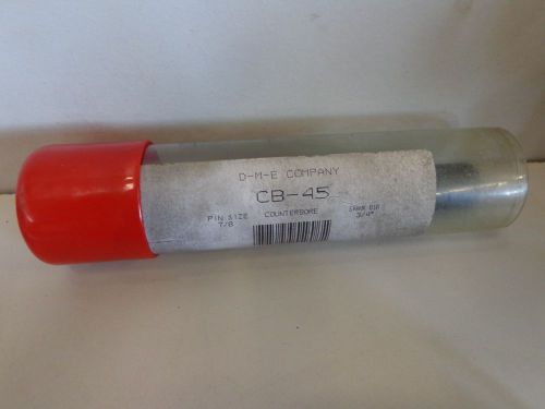 NEW D.M.E. EJECTOR PIN COUNTER BORE CB-45 FOR 7/8&#034; PIN