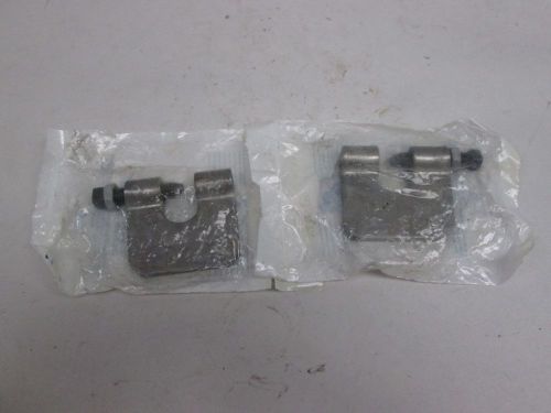 LOT 2 NEW BARNES 13848 C-CLAMP W/ LOCKNUT 3/8IN BOLT SIZE PIPE SUPPORT D276959