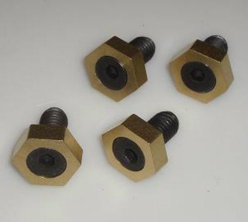 4 pc.  10-32 fixture workholding clamps low profile holding clamps taig sherline for sale
