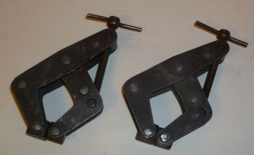 Machinist / Tool Maker Kant Twist Style Set of TWO , 2 &#034; Clamps Used