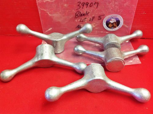 Jergens 39907  Blank Aluminum Speed Handle 8-3/4&#034; Arm Spread Not Tapped Lot of 5