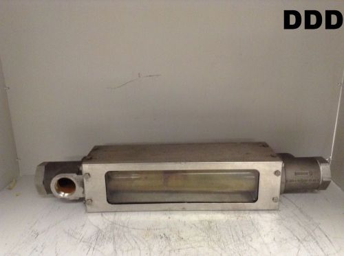 Brooks instruments full-view stainless steel flow meter r-13m-25-3 model 1110 for sale
