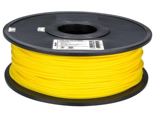 Velleman pla3y1 3mm 1/8&#034; pla filament yellow 1kg/2.2 lb for k8200 3d printer for sale
