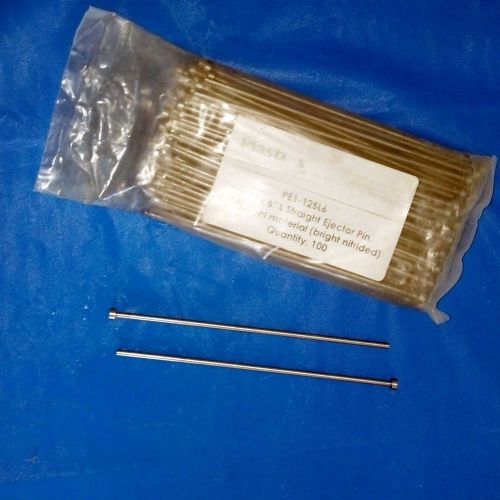 1/8&#034; x 6&#034; ejector pins - pkgs of 100 for sale