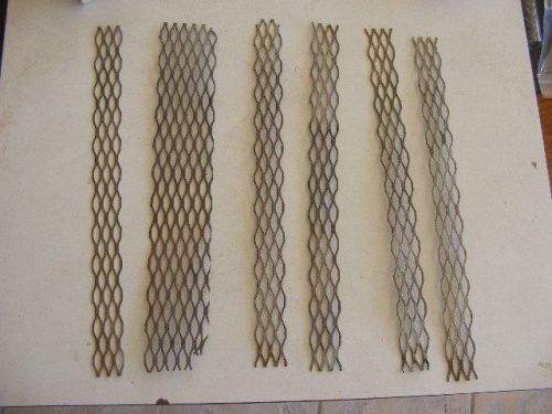 6 (six) Platinized Titanium anodes  Jewelry, Industiral    min 11&#034; long