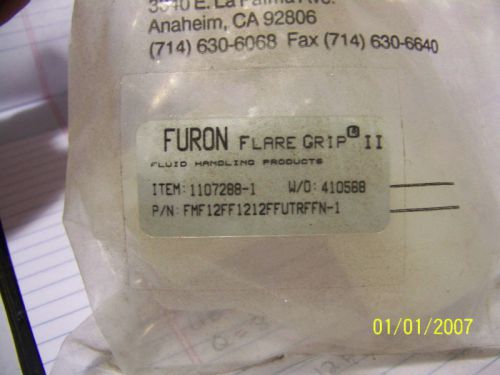 Furon flare grip 2 union tee pn:  fmf12ff1212ffutrffn-1 for sale