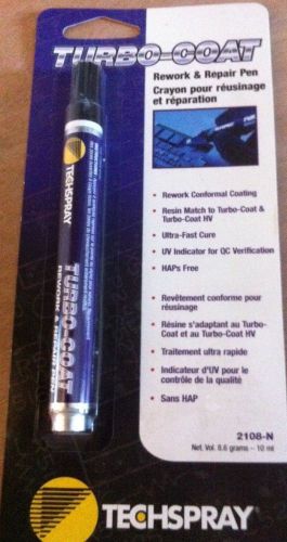 Techspray 2108-N - Turbo-Coat Acrylic Coating Pen - 10 ml rework &amp; repair pen