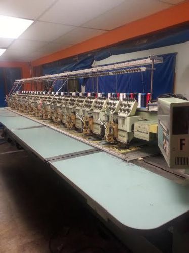 Tajima 24 Head Embroidery Machine