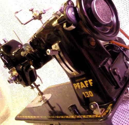 Pfaff 130  industrial strength zig zag sewing machine/new 1.5 motor/runs great for sale