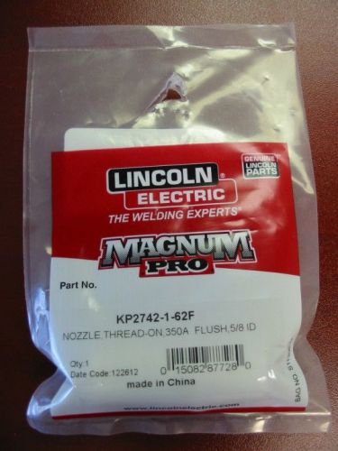 Lincoln Electric Magnum Pro Nozzle, Thread-on, 5/8&#034;ID 350A - qty1 - KP2742-1-62F