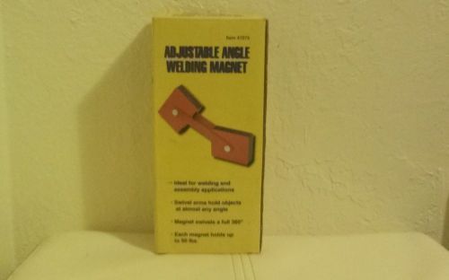 Adjustable Angle Welding Magnet- NIB