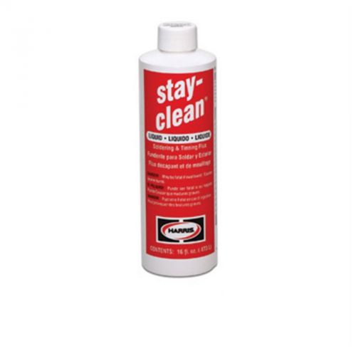 Harris SCLF16 Stay-Clean Soldering Tinning Flux 16 Oz. Ground Shipping Only