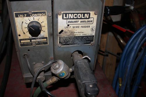 Lincolin ln 7 wire feeder for sale
