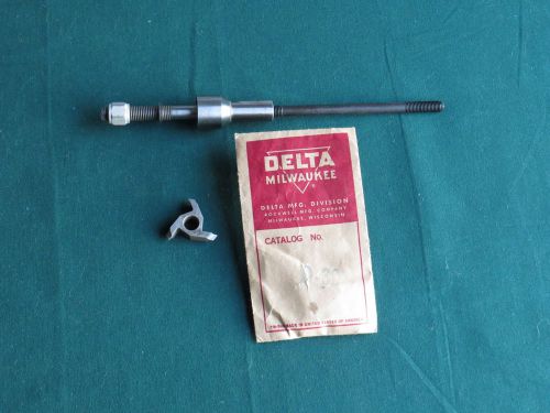 Vintage delta shaper 5/16&#034; spindle with nut, washer, tie rod and d-30 cutter for sale
