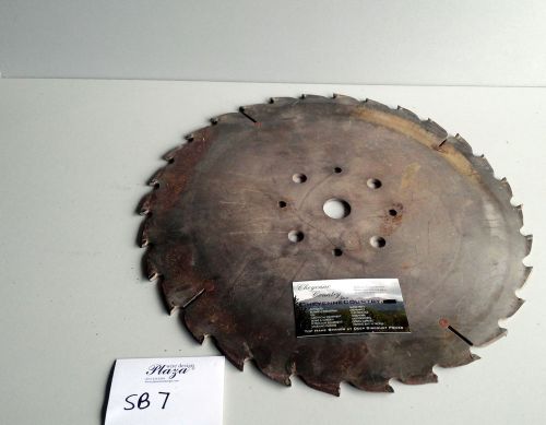 Sawmill saw blade 13-3/4&#034; w 1&#034; arbor for industrial sb7 for sale