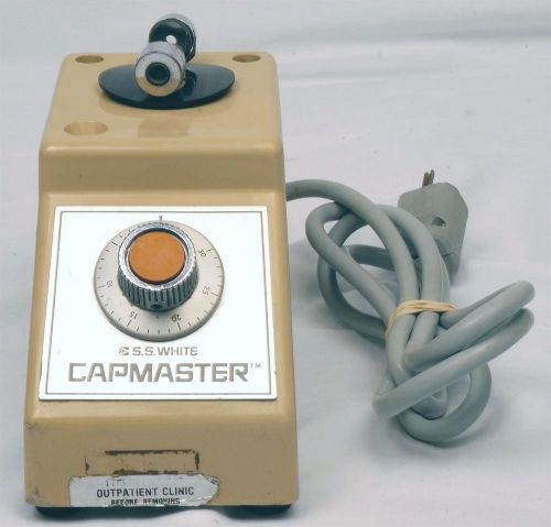 S.S. White Capmaster Amalgamator w/ Power Cord, Works
