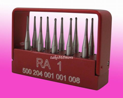 1 box Dental lab Clinic low speed RA (Right Angle) Tungsten Steel SBT burs RA--1