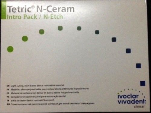 3 X Ivoclar Vivadent Tetric N Ceram Intro Pack New