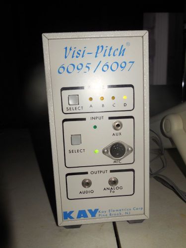 Kay elemetrics visi-pitch 6095/6097 speech pathology / therapy unit for sale