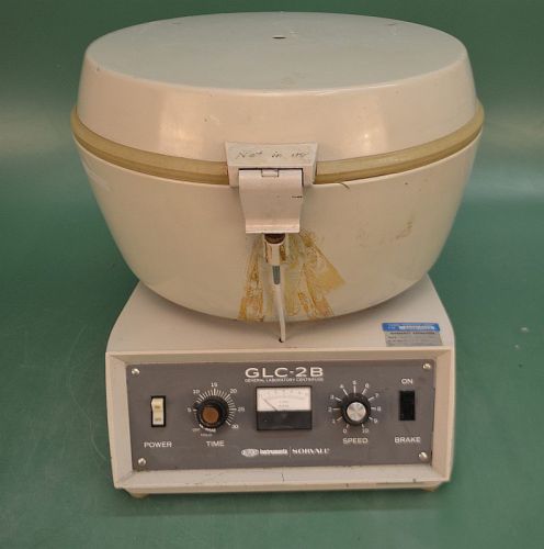 Sorvall GLC-2B Laboratory Centrifuge w/ Rotor *Parts or Repair*